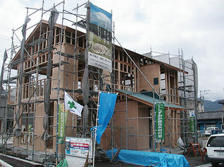 「富士山地域住宅システムの家」構造見学会